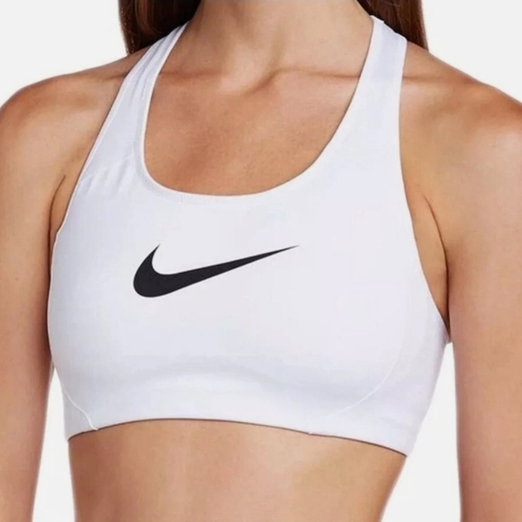 Nike Other - Nike Women's Dri-Fit High Victory Shape White Sports Bra Women Size S